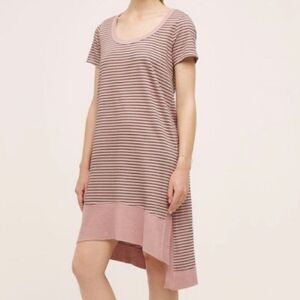 Anthropologie Left of Center Striped Knit Dress